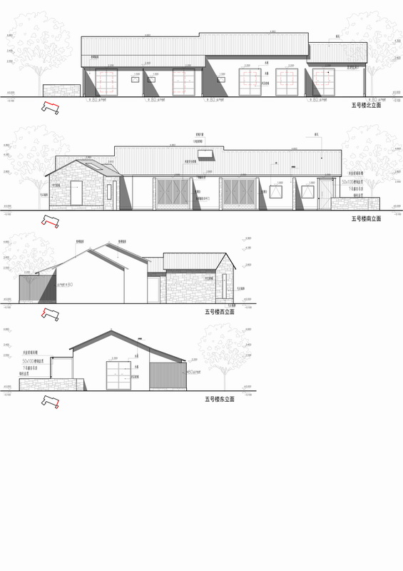 BIM建筑|苏家原舍改革设计 / 周凌工作室/南京年夜学建筑与城市计划学院