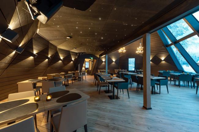 BIM建筑|纵享皑皑白雪与极光星空：芬兰度假板屋酒店