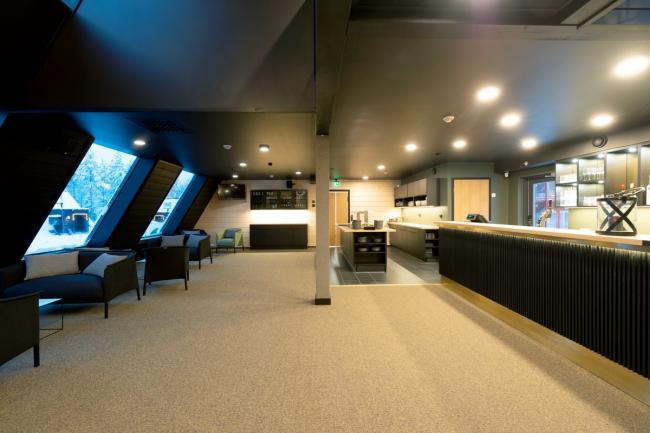 BIM建筑|纵享皑皑白雪与极光星空：芬兰度假板屋酒店