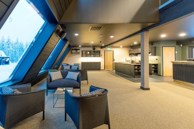 BIM建筑|纵享皑皑白雪与极光星空：芬兰度假板屋酒店