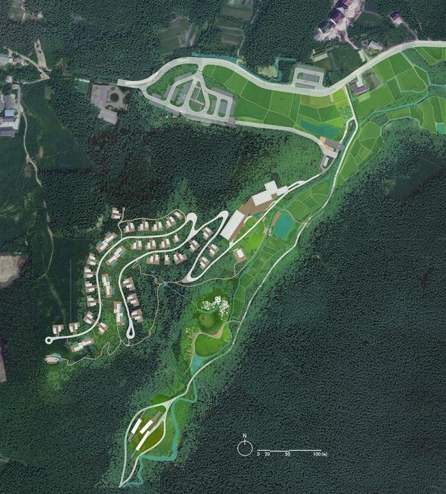 BIM建筑|慧心谷度假村 / 墨璞建筑设计