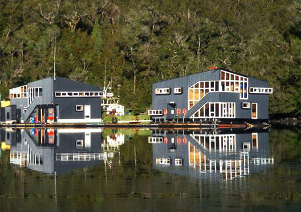 BIM建筑|一座漂浮于海上的渔人之家——智利浮动酒店