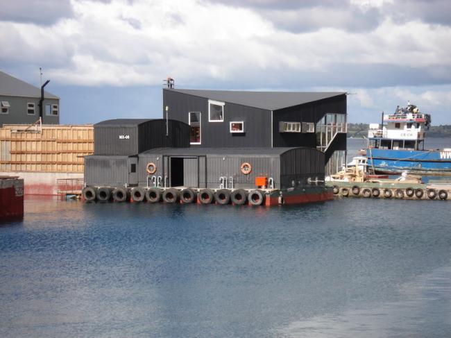 BIM建筑|一座漂浮于海上的渔人之家——智利浮动酒店