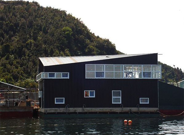 BIM建筑|一座漂浮于海上的渔人之家——智利浮动酒店