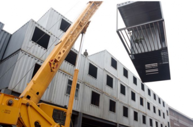 装配式|铜陵搭建首栋集装箱装配式建筑-BIM建筑网