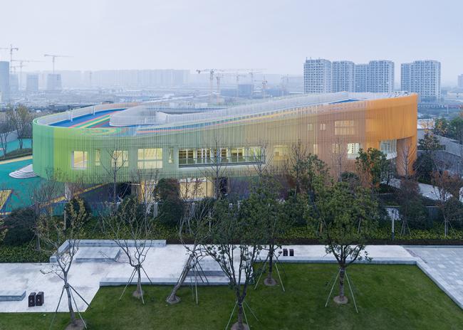 BIM建筑|gad作品 | 探寻天空之城：杨柳郡社区小学与幼儿园