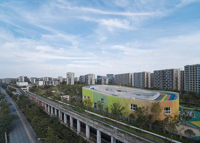 BIM建筑|gad作品 | 探寻天空之城：杨柳郡社区小学与幼儿园