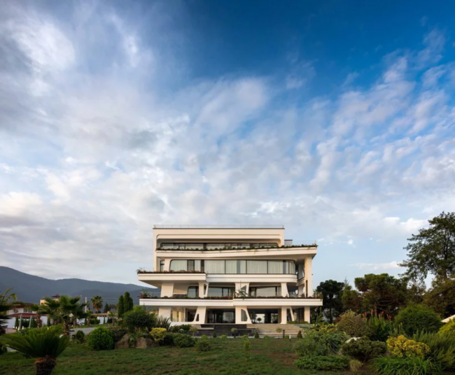 BIM建筑|重现树木天然形态与情况动感的伊朗迪达尔别墅