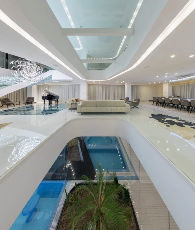 BIM建筑|重现树木天然形态与情况动感的伊朗迪达尔别墅