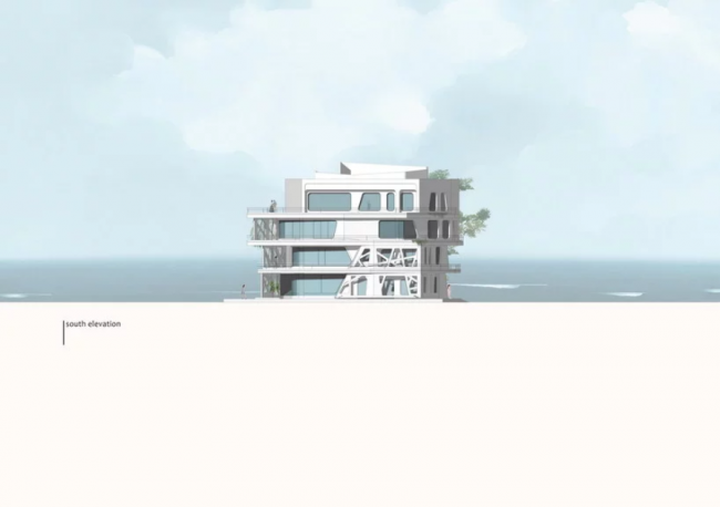 BIM建筑|重现树木天然形态与情况动感的伊朗迪达尔别墅