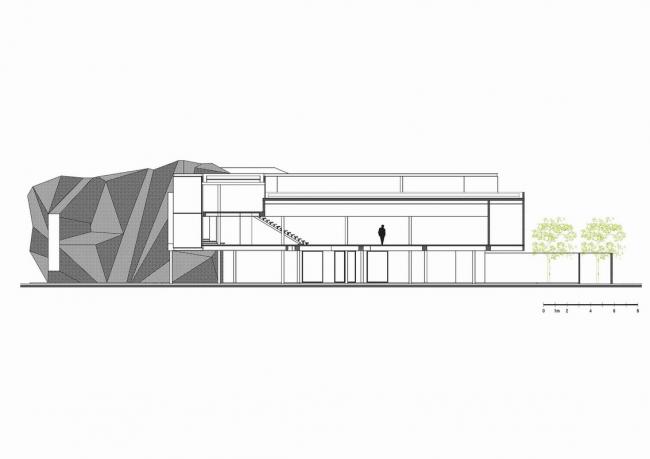 BIM建筑|织物的柔柔通透与几何金属的碰撞：厄瓜多尔贸易零售店面