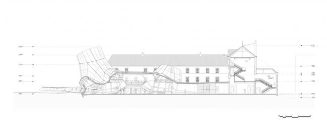 BIM建筑|扭曲聚变，来自将来极具科幻摩登感的前瞻性之作——FRAC文化中间