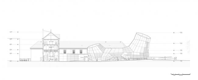 BIM建筑|扭曲聚变，来自将来极具科幻摩登感的前瞻性之作——FRAC文化中间