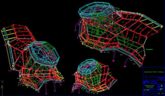 BIM建筑|扭曲聚变，来自将来极具科幻摩登感的前瞻性之作——FRAC文化中间