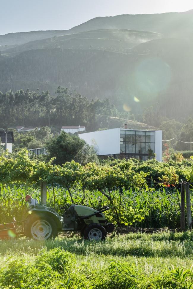 BIM建筑|葡萄牙村落与后现代主义下谱奏的现代村歌：Gafarim之家