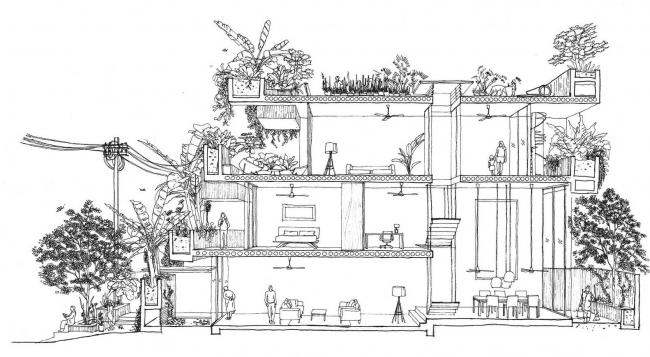 BIM建筑|马来西亚植物盒室第 / Formzero