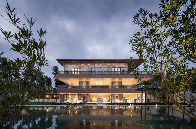 BIM建筑|海南文昌鲁能•山海生成活馆&茶馆设计 / 木田设计 + 珥本设计（台湾）