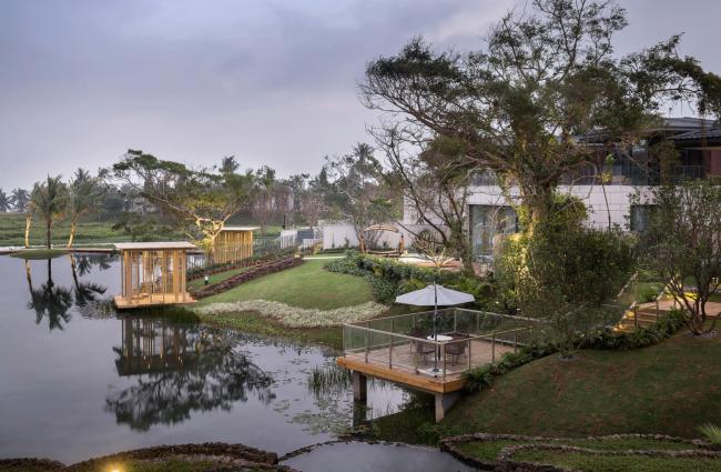 BIM建筑|海南文昌鲁能•山海生成活馆&茶馆设计 / 木田设计 + 珥本设计（台湾）