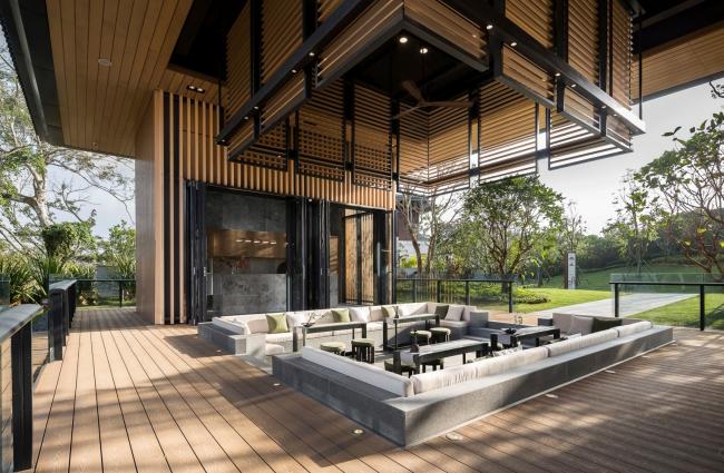 BIM建筑|海南文昌鲁能•山海生成活馆&茶馆设计 / 木田设计 + 珥本设计（台湾）