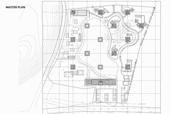 BIM建筑|仿佛散落平原的部族聚落：Around Follie社区