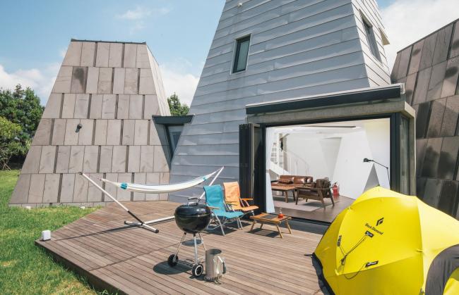 BIM建筑|仿佛散落平原的部族聚落：Around Follie社区