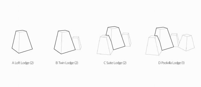 BIM建筑|仿佛散落平原的部族聚落：Around Follie社区