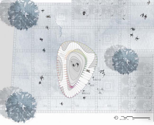 BIM建筑|献给平常之爱的礼品：外滩船埠爱心互动装配 / 上海华都建筑计划设计