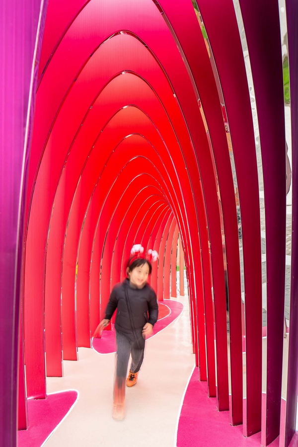 BIM建筑|献给平常之爱的礼品：外滩船埠爱心互动装配 / 上海华都建筑计划设计