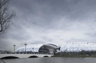 BIM建筑|结合国地舆信息治理论坛德清永远会址 / 浙江年夜学建筑设计研讨院有限公司-BIM建筑网