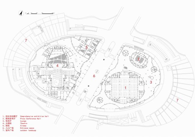 BIM建筑|结合国地舆信息治理论坛德清永远会址 / 浙江年夜学建筑设计研讨院有限公司