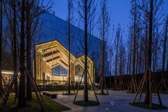 BIM建筑|重庆万科丛林公园发卖展现中间 /LWK + PARTNERS