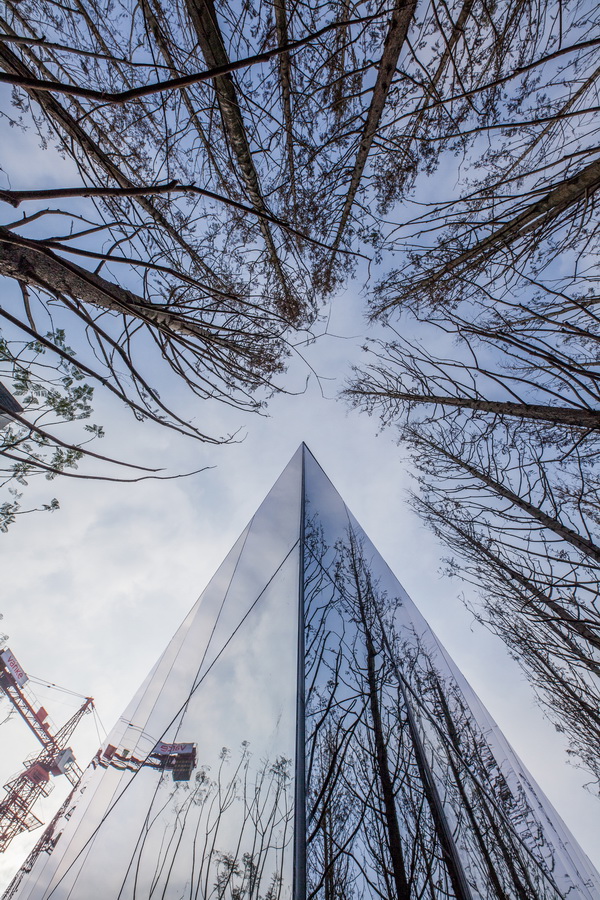 BIM建筑|重庆万科丛林公园发卖展现中间 /LWK + PARTNERS