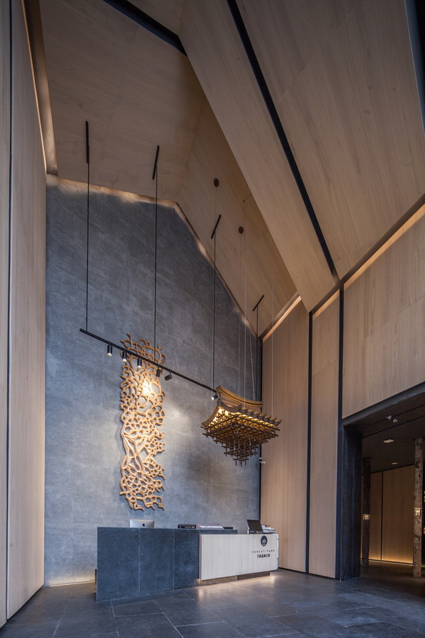 BIM建筑|重庆万科丛林公园发卖展现中间 /LWK + PARTNERS