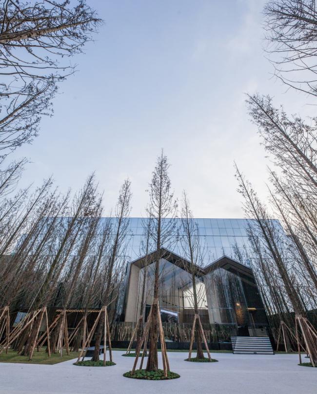 BIM建筑|重庆万科丛林公园发卖展现中间 /LWK + PARTNERS