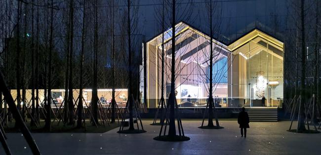 BIM建筑|重庆万科丛林公园发卖展现中间 /LWK + PARTNERS