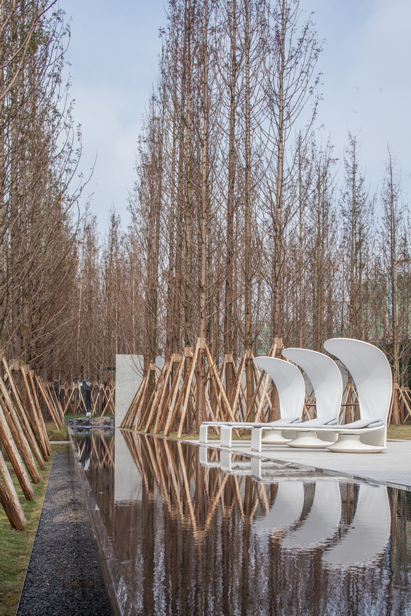 BIM建筑|重庆万科丛林公园发卖展现中间 /LWK + PARTNERS