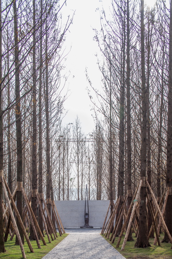 BIM建筑|重庆万科丛林公园发卖展现中间 /LWK + PARTNERS