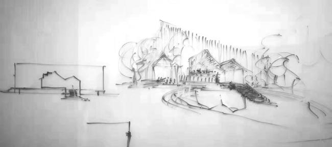 BIM建筑|重庆万科丛林公园发卖展现中间 /LWK + PARTNERS