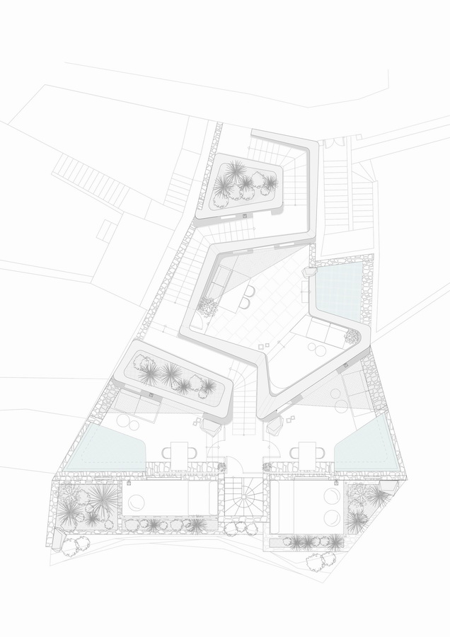 BIM建筑|火山峭壁上的沃拉别墅