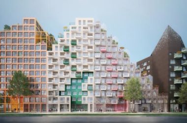 BIM建筑|阿姆斯特丹具有将来主义颜色的室第区-BIM建筑网