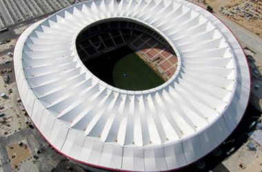 BIM建筑|“旺达年夜城市”足球运动场-BIM建筑网