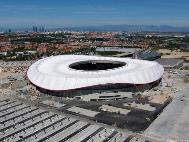 BIM建筑|“旺达年夜城市”足球运动场