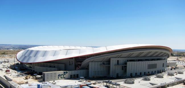 BIM建筑|“旺达年夜城市”足球运动场