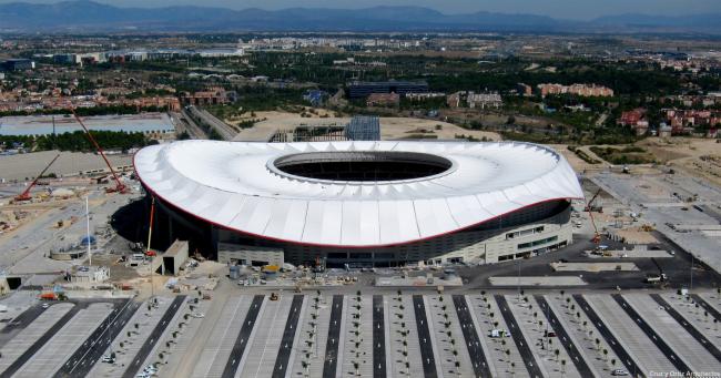 BIM建筑|“旺达年夜城市”足球运动场