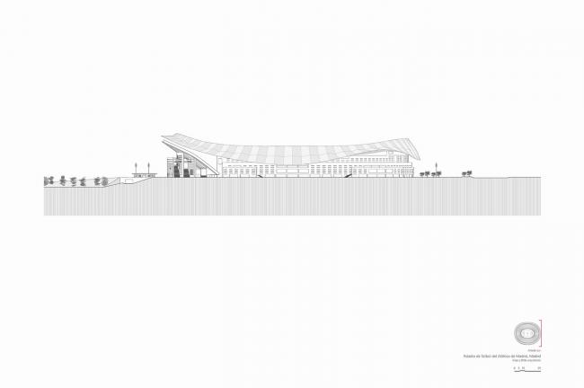 BIM建筑|“旺达年夜城市”足球运动场