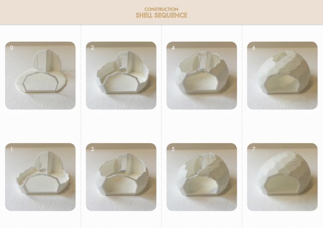 BIM建筑|徒步旅人的明灯，北极光之下的岩石小屋/SPINN Arkitekter