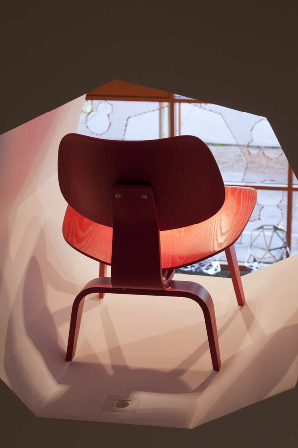 BIM建筑|建筑的几何机变演绎，橙色立方体中的曲面球体：里昂文化中间