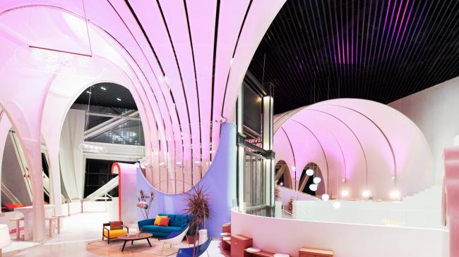 BIM建筑|上海长风年夜悦城会员空间 | ***筑更新