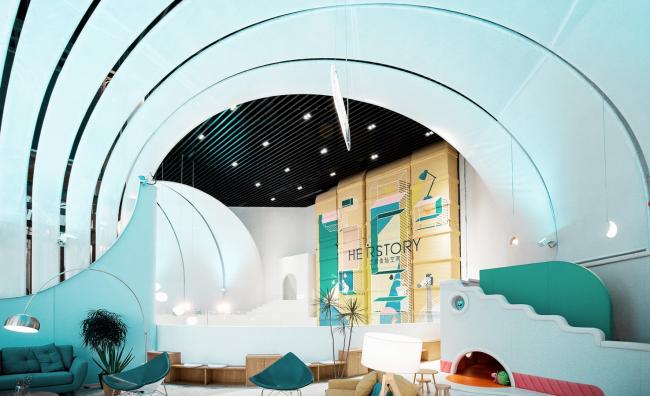 BIM建筑|上海长风年夜悦城会员空间 | ***筑更新