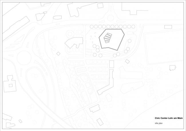 BIM建筑|洛尔阿姆梅因市平易近中间